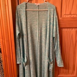 Lularoe mint heathered Sarah, size large
